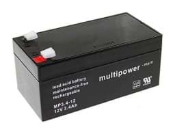 Bild von Multipower MP3.4-12 12V 3,4Ah 4,8mm Faston