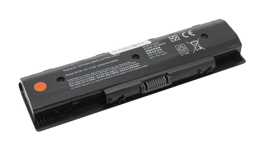 Bild von Laptopakku LiIon 10,8V 5200mAh ersetzt HP HSTNN-LB4N