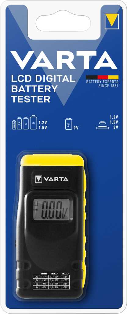 Bild von Varta 00891 LCD Digital Batterie Tester