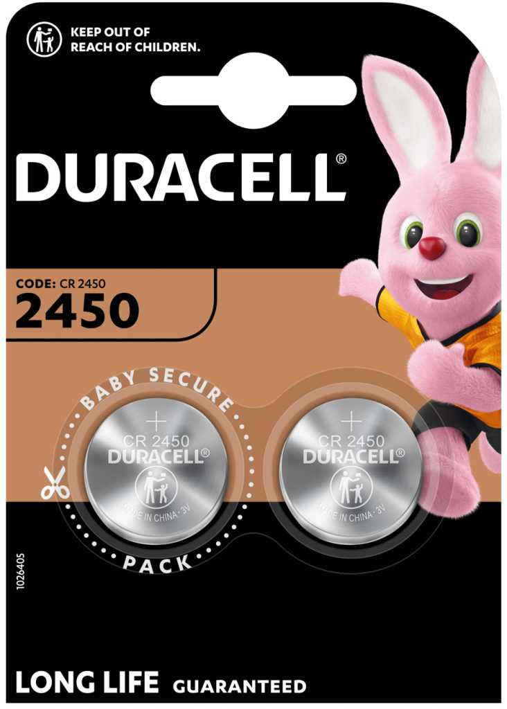 Bild von Duracell CR2450 2er Blister