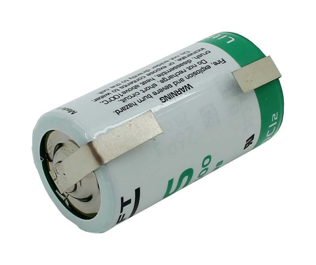 Bild von Saft Lithium LS26500plus C 3,6V mit Lötfahnen U-Form