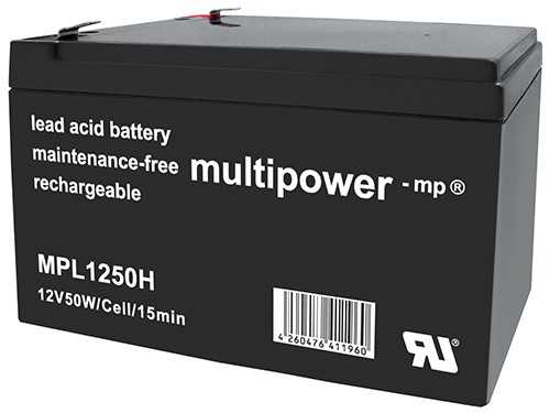 Bild von Multipower MPL1250H 12V 14Ah Hochstrom-Longlife