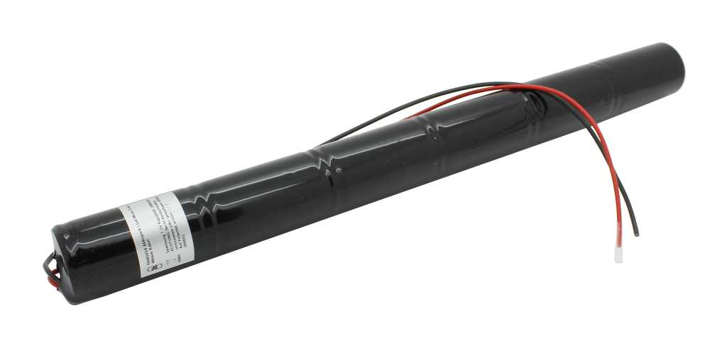 Bild von Akkupack NiMH 7,2V 5000mAh L1x6 Mono D mit 400mm Kabel