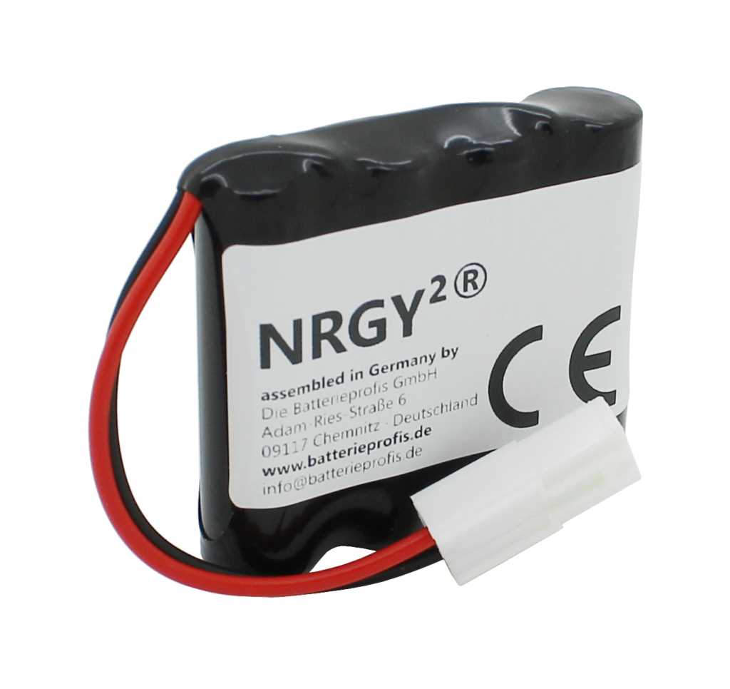 Bild von Akkupack NiMH 4,8V 900mAh mit Kabel und Stecker ersetzt Nikko 4.8 Volt