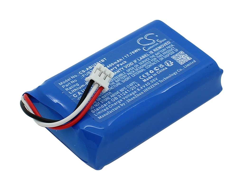 Bild von Speicherbatterie 7,4V 2400mAh passend für Abus Secvest Funkalarmzentrale FUAA50600